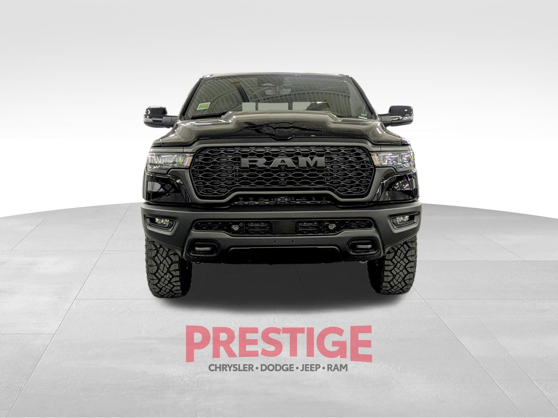 New 2026 Diamond Black Crystal Pearl-Coat Exterior Paint RAM Rebel image 2