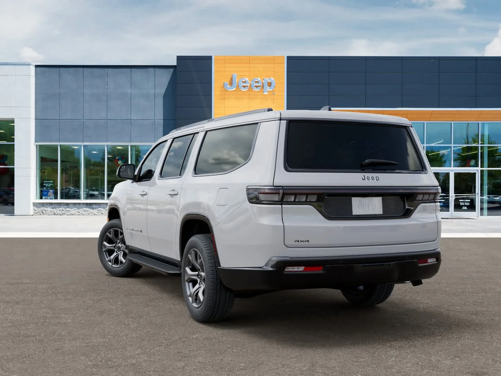 New 2026 Bright White Clear-Coat Exterior Paint Jeep Limited Altitude image 3