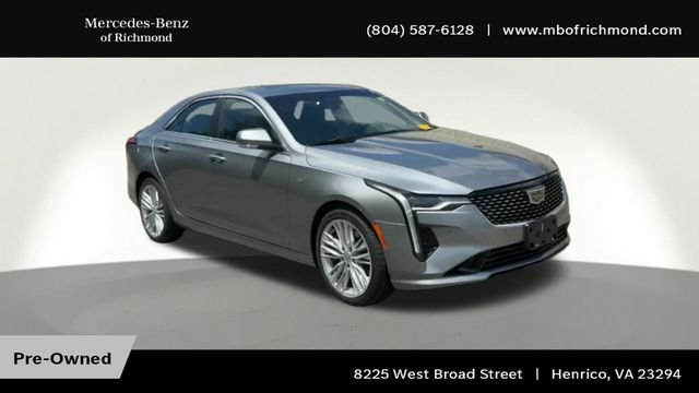 Used 2025 Silver Cadillac Premium Luxury image 4