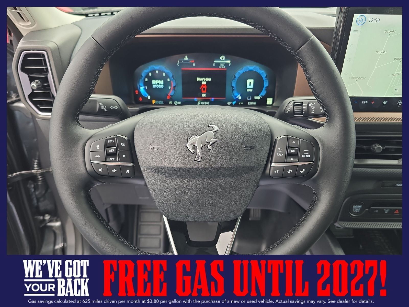 New 2025 Carbonized Gray Metallic Ford Outer Banks image 30