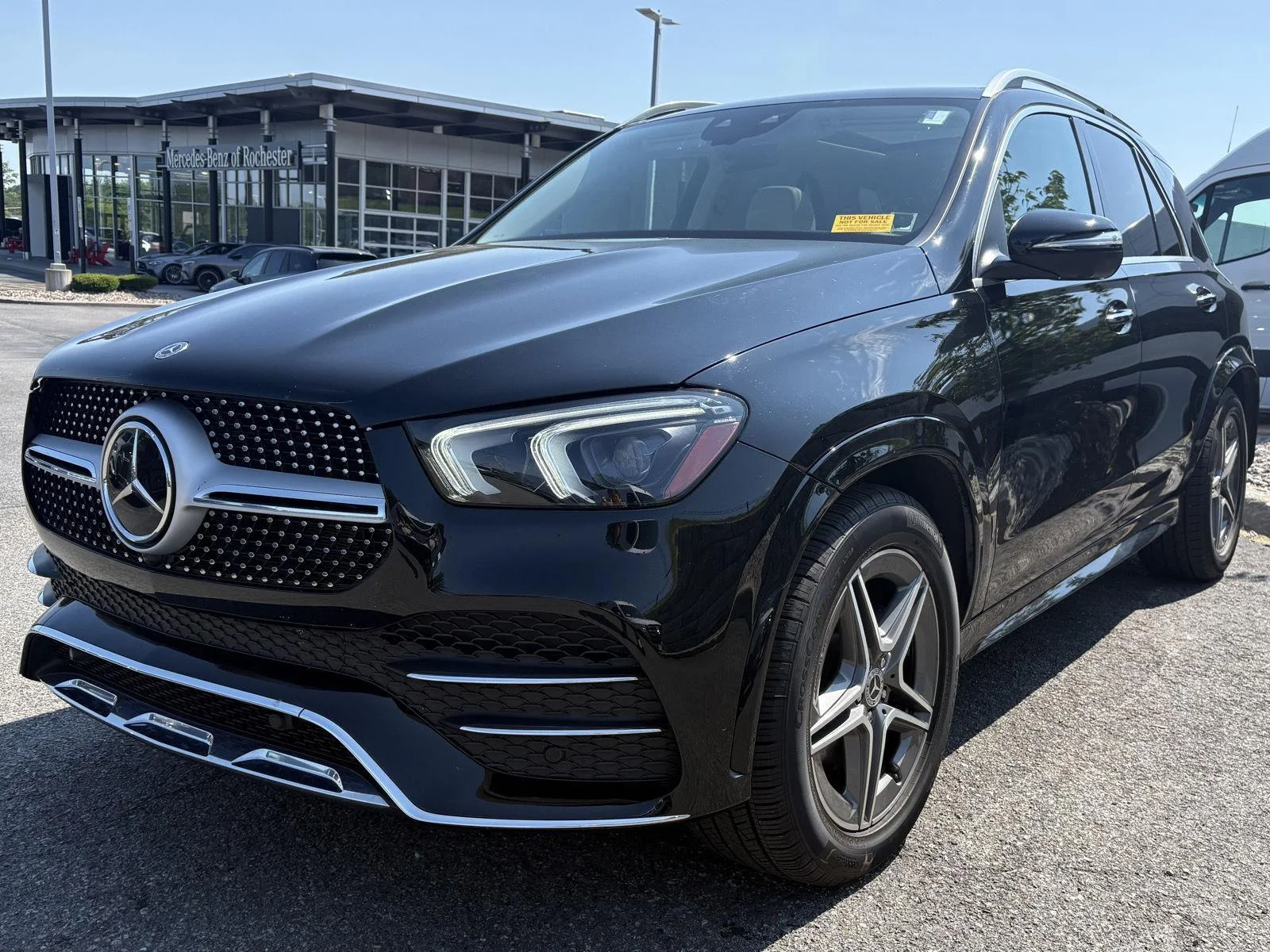 Used 2021 Black Mercedes-Benz GLE 450 image 3