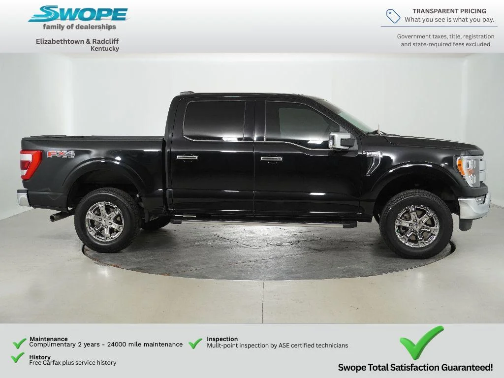 Certified Used 2023 Agate Black Ford LARIAT image 3