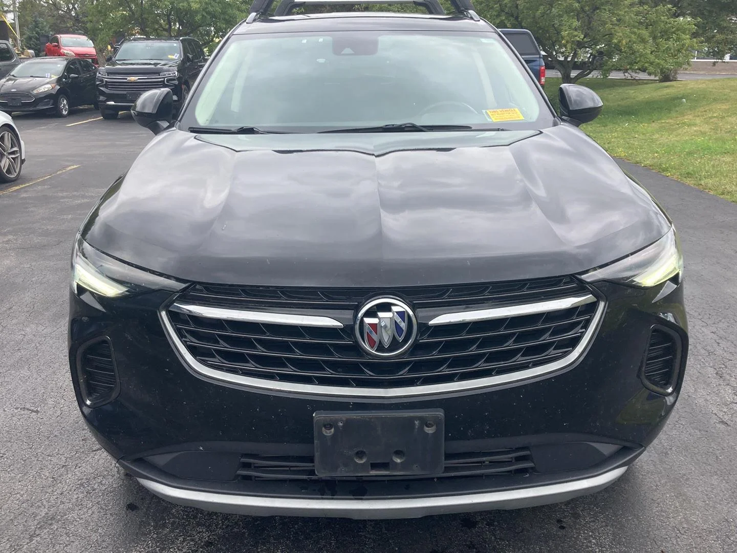 Used 2021 Ebony Twilight Metallic Buick Preferred image 2
