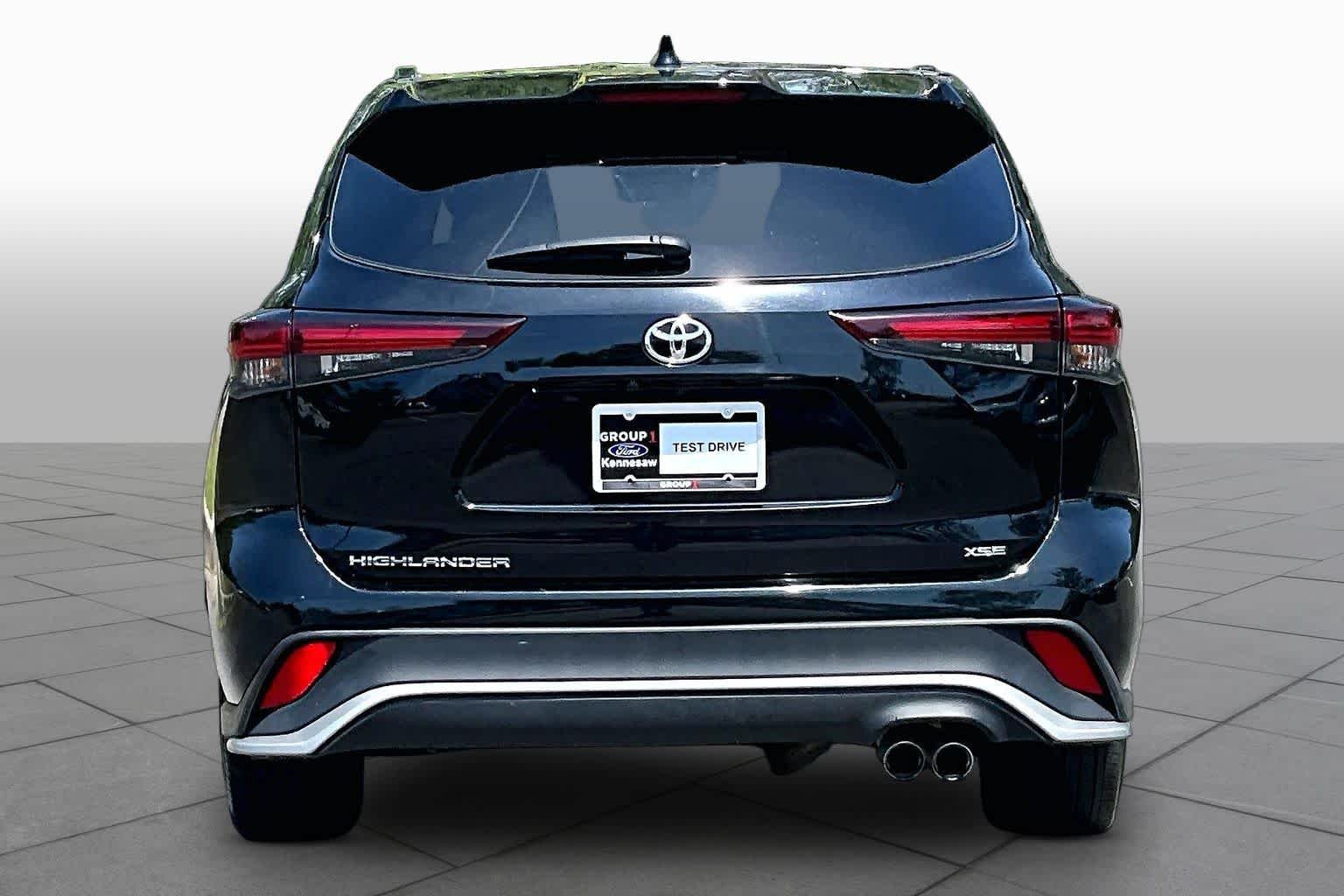 Used 2024 Midnight Black Metallic Toyota XSE image 5