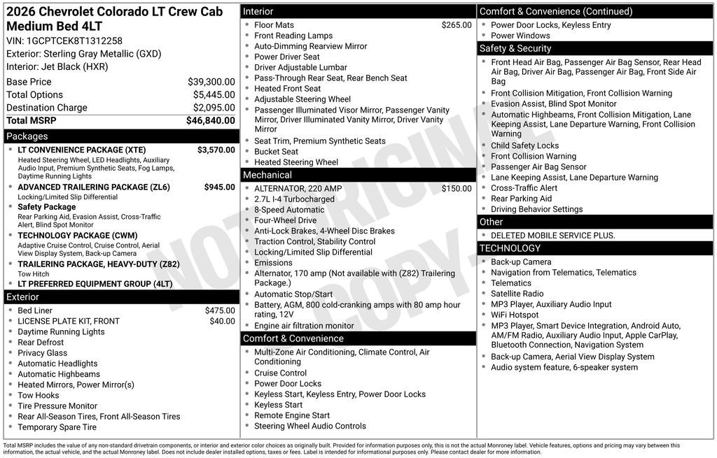 2026 Chevrolet Colorado LT - Photo 26