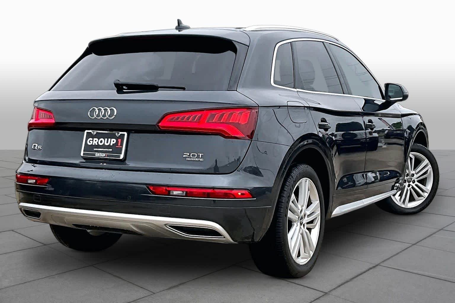 Used 2018 Manhattan Gray Metallic Audi Tech Premium Plus image 13