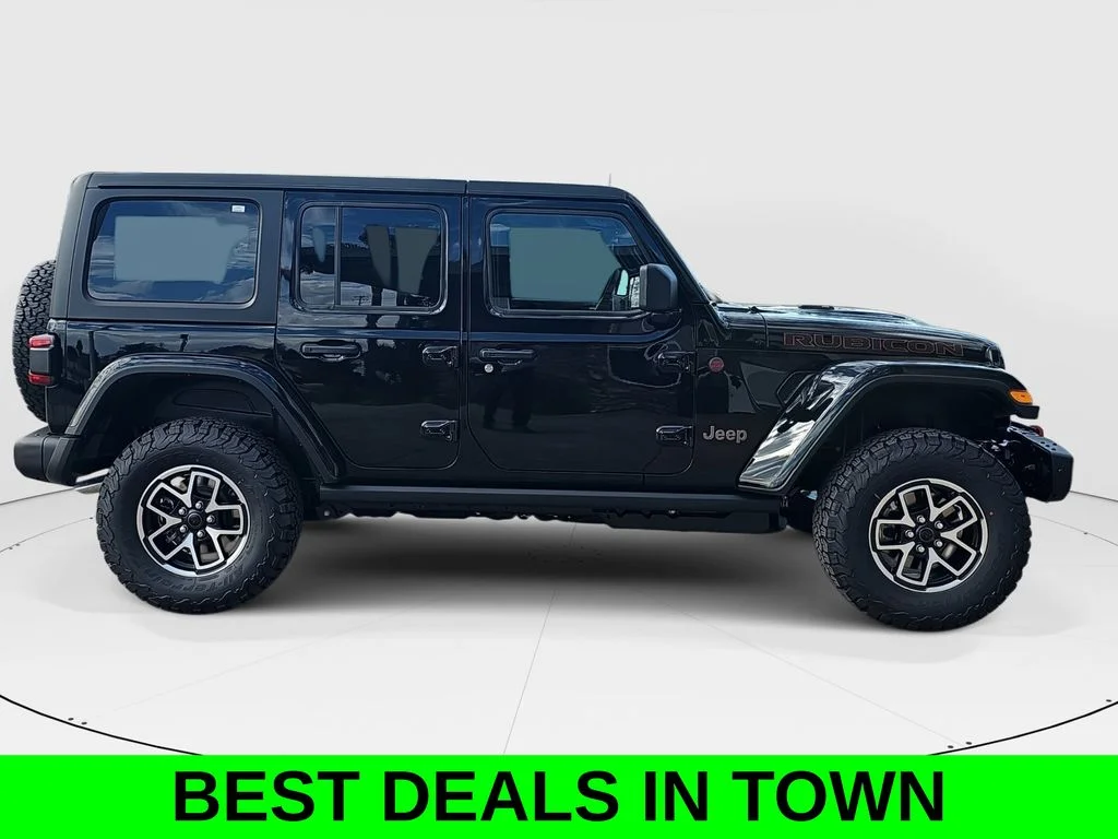 New 2026 Black Clearcoat Jeep Rubicon image 2