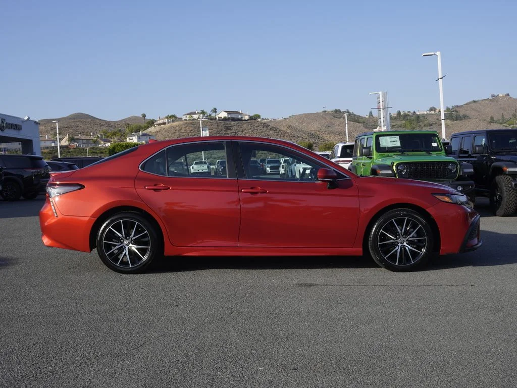 Certified Used 2023 Red Toyota SE image 2