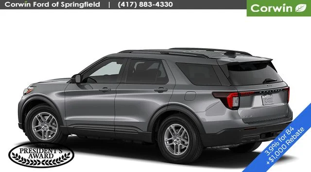 New 2026 Carbonized Gray Metallic Ford Active image 2