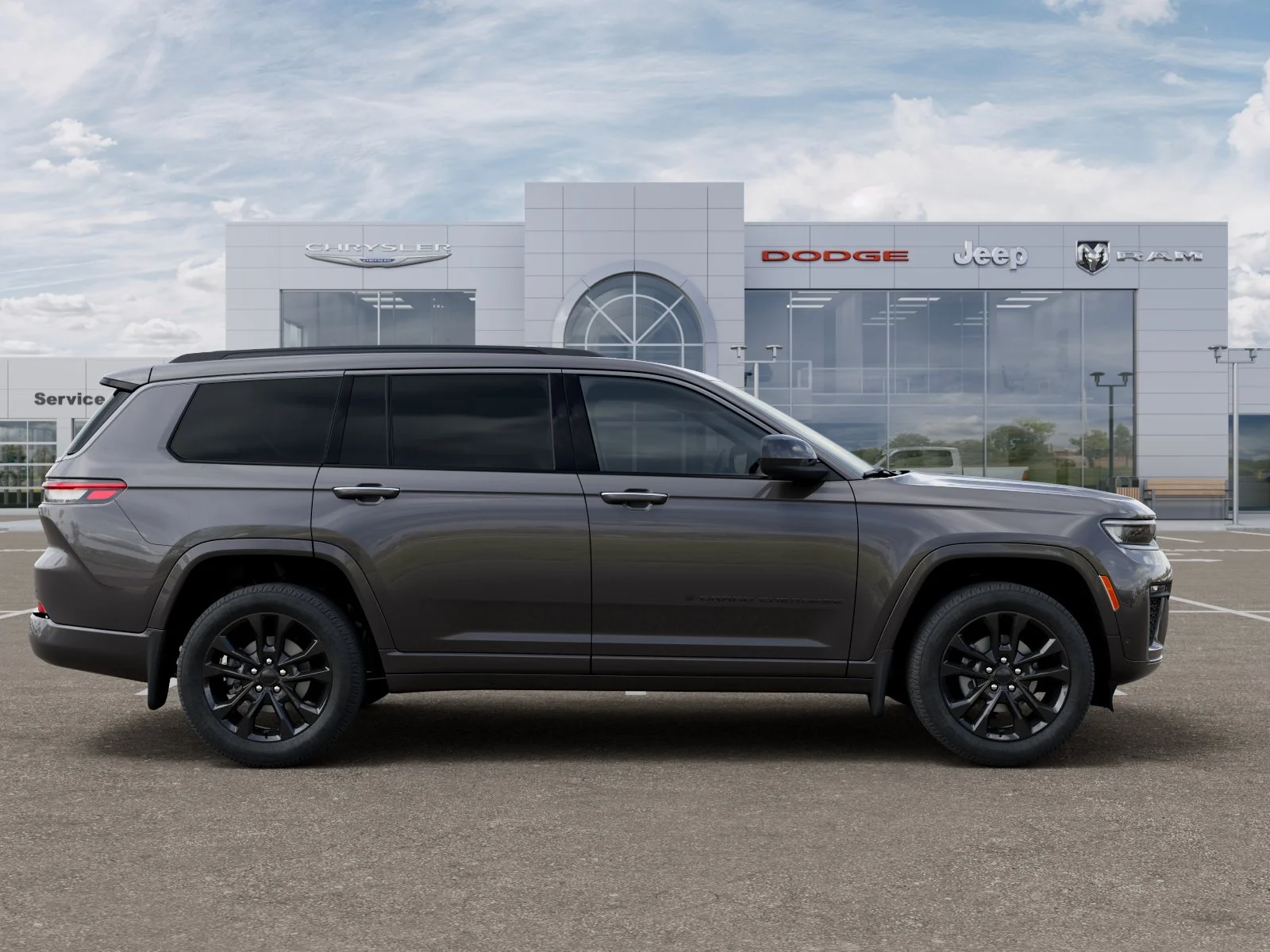 New 2026 Baltic Gray Metallic Clear-Coat Exterior Paint Jeep Limited Reserve image 49