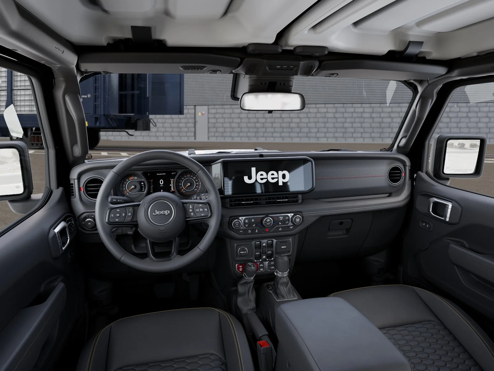 New 2026 Black Clear-Coat Exterior Paint Jeep Rubicon image 8