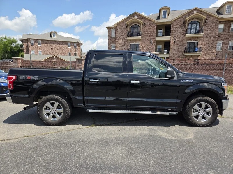 Used 2020 BLACK FORD XLT 4WD SUPERCREW 5.5