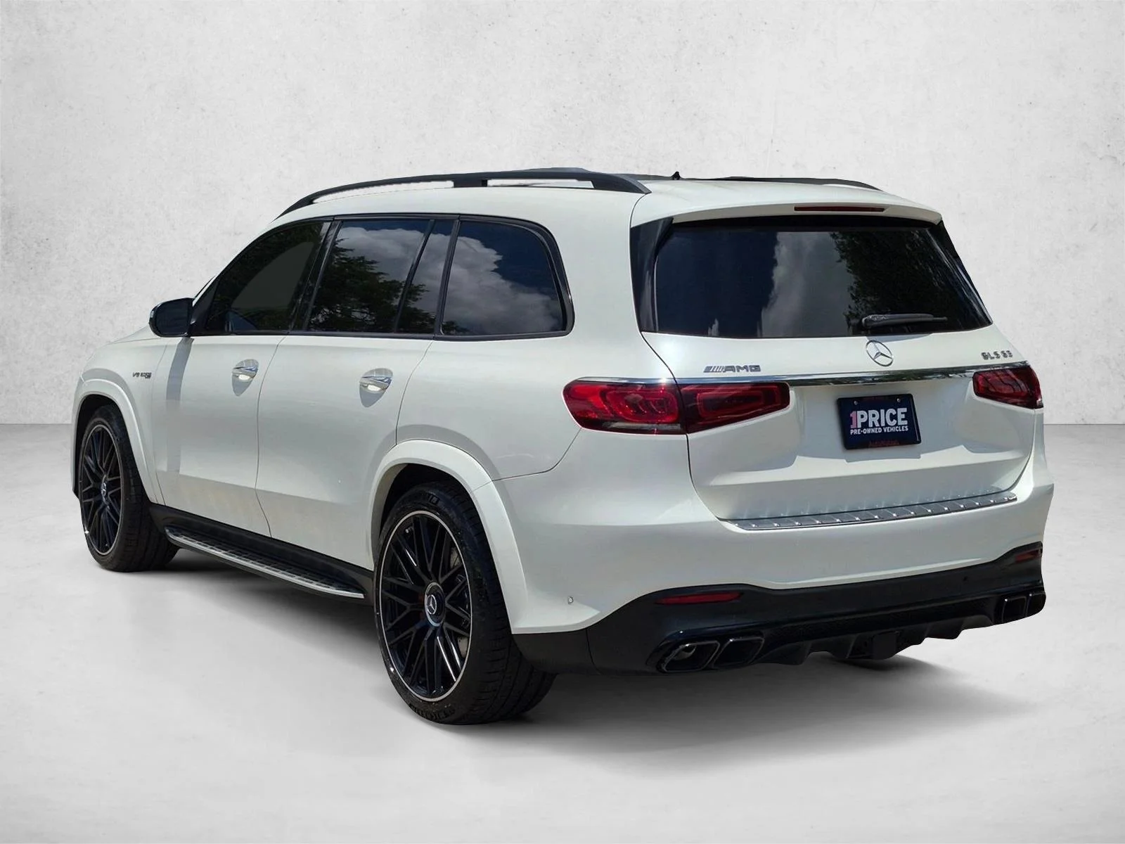 Used 2021 Designo Diamond White Bright Mercedes-Benz AMG® GLS 63 image 8