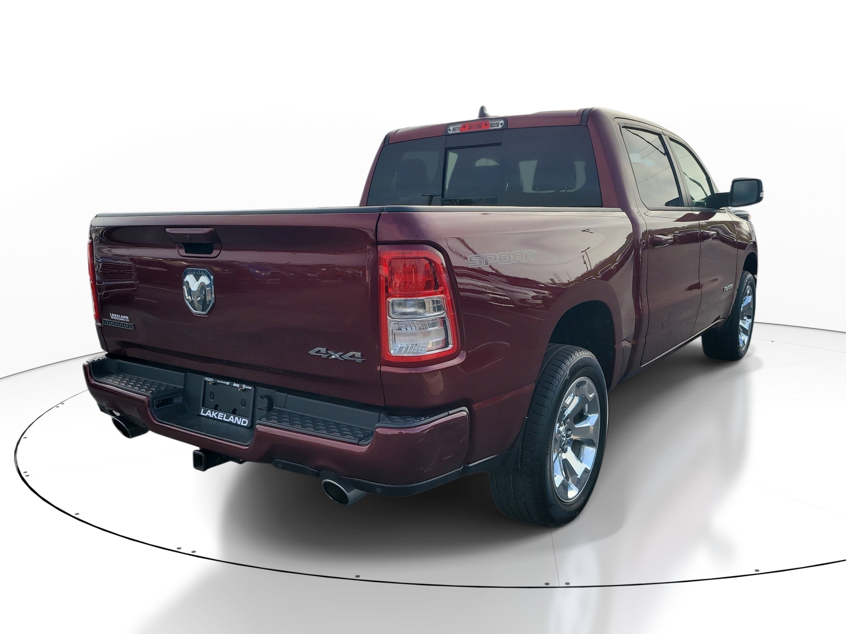 Used 2022 Delmonico Red Pearlcoat Ram Big Horn image 3