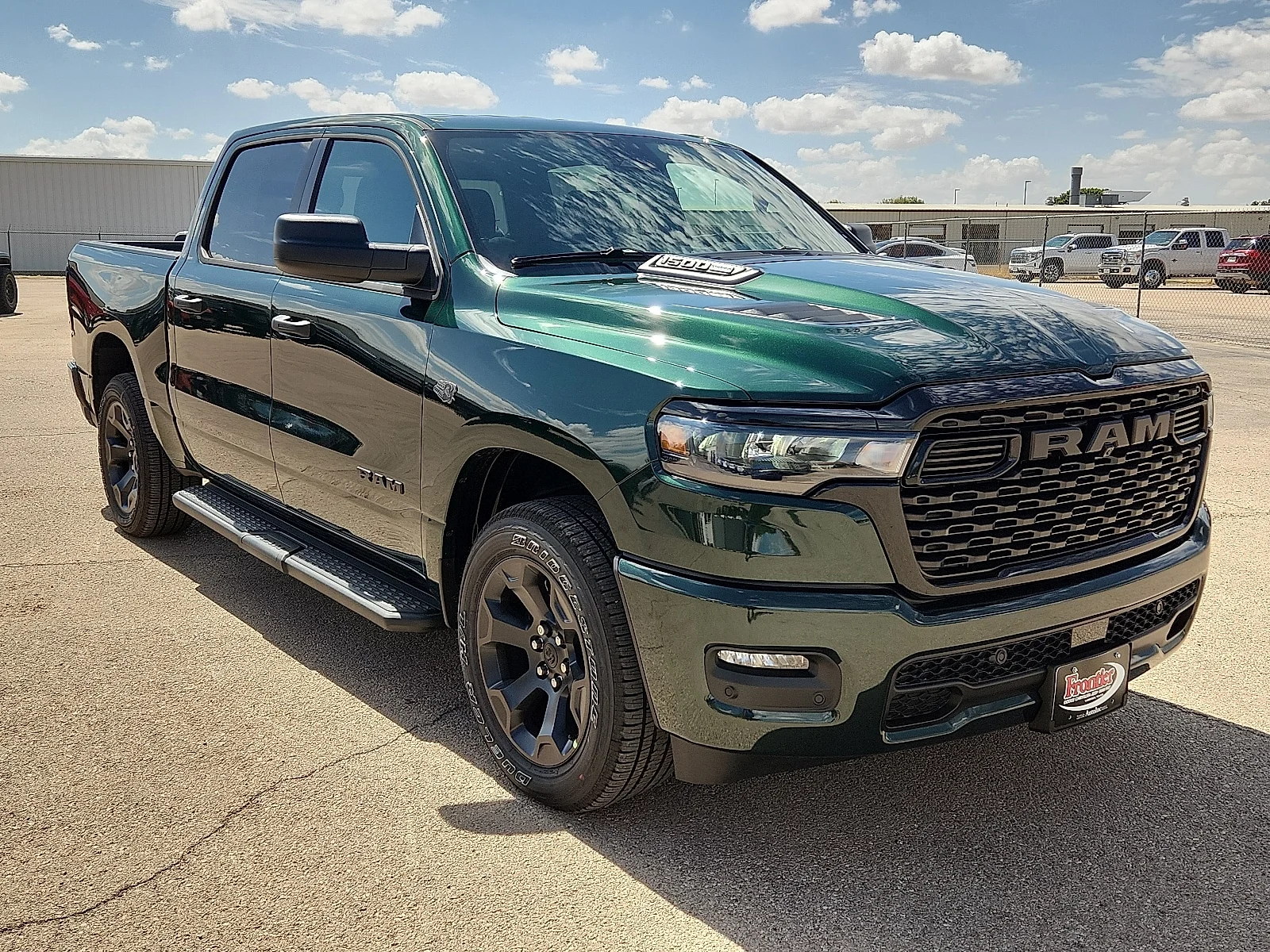 New 2026 Serrano-Green Metallic  Paint Ram EXPRESS CREW CAB 4X4 5