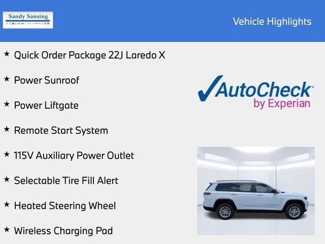 New 2026 Bright White Clear-Coat Exterior Paint Jeep Laredo X image 7