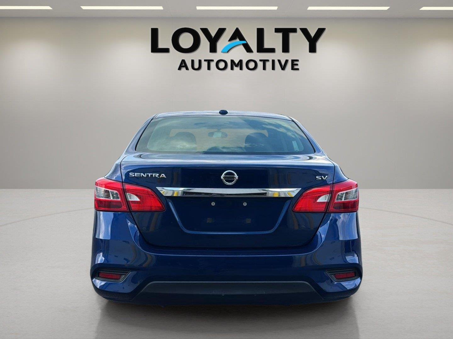 Used 2019 Deep Blue Pearl Nissan SV image 4