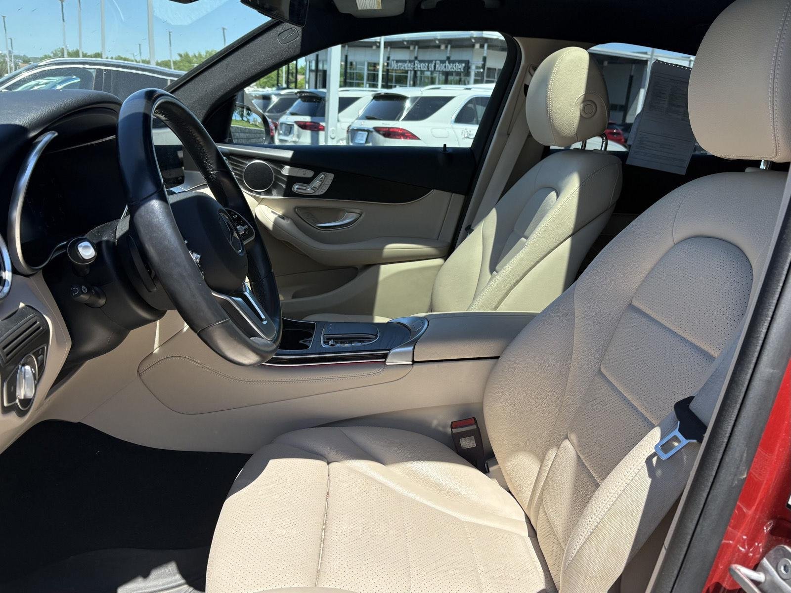 Used 2020 designo Cardinal Red Metallic Mercedes-Benz GLC 300 image 7