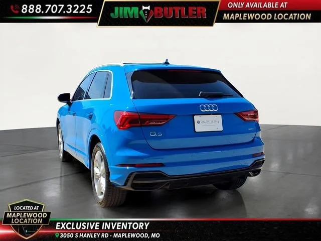 Used 2020 Blue Audi Premium 45 TFSI S line quattro Tiptronic image 2