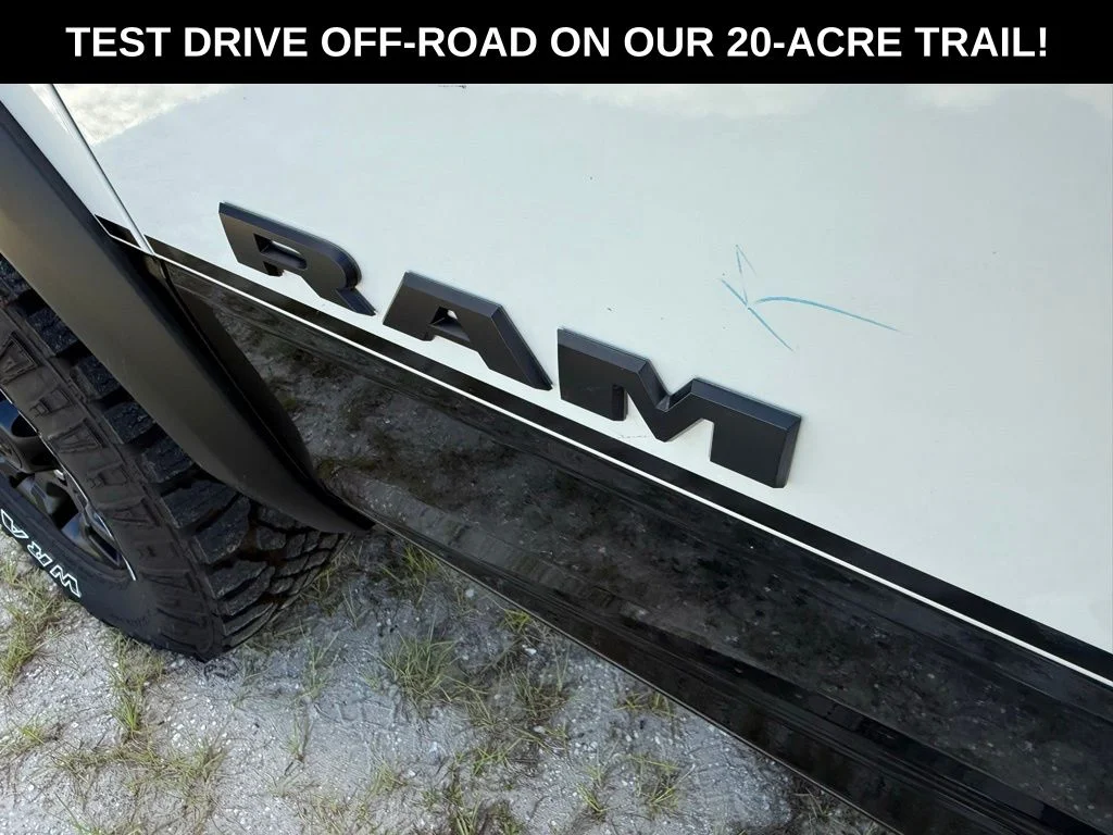 New 2026 Bright White Clear-Coat Exterior Paint RAM Power Wagon image 31