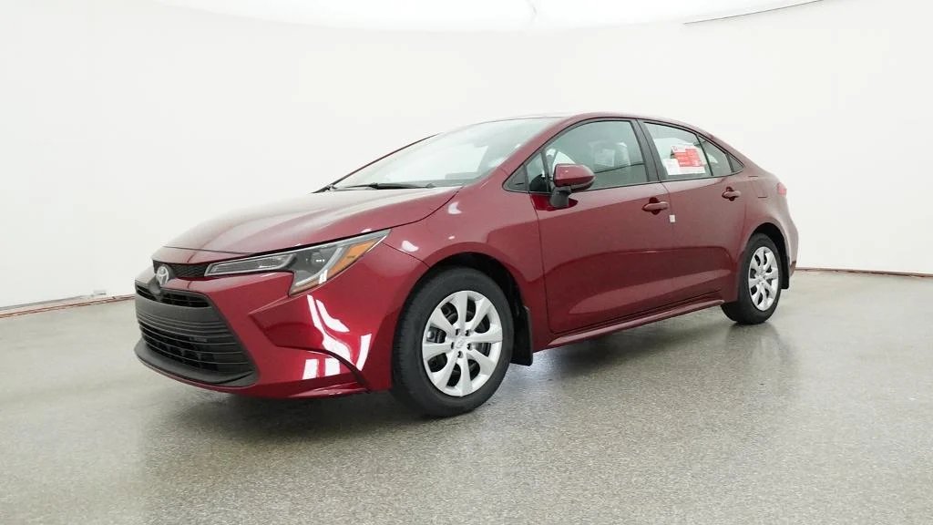 New 2026 Ruby Flare Pearl Toyota LE image 6