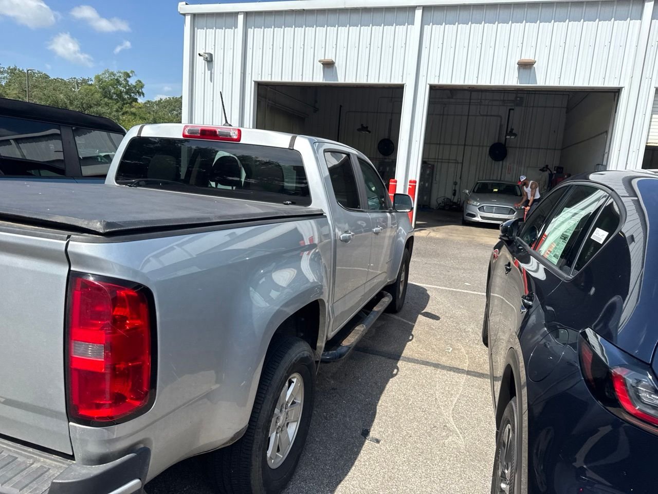 Used 2017 Silver Chevrolet Work Truck image 4