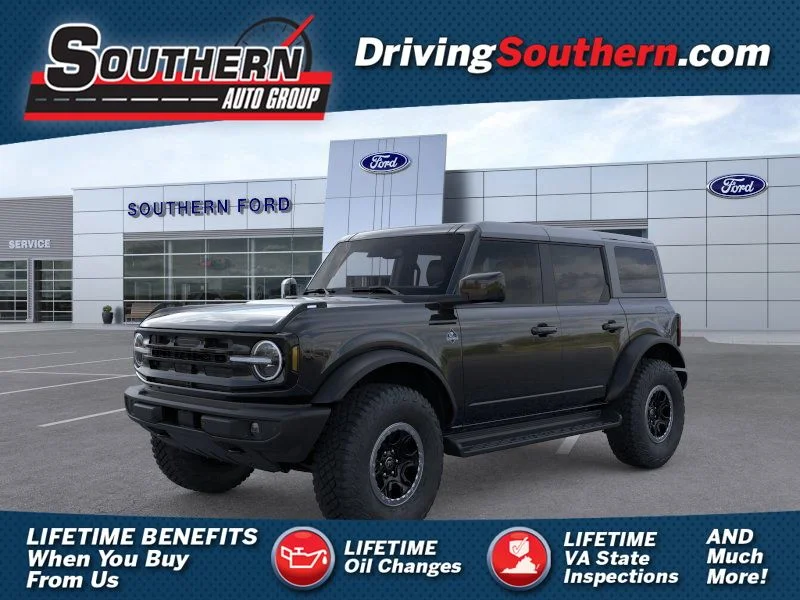 New 2025 Shadow Black Ford Outer Banks image 1