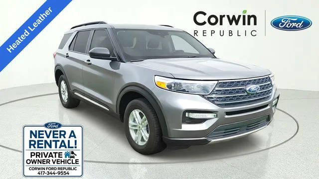 Certified Used 2023 Gray Metallic Ford XLT image 1