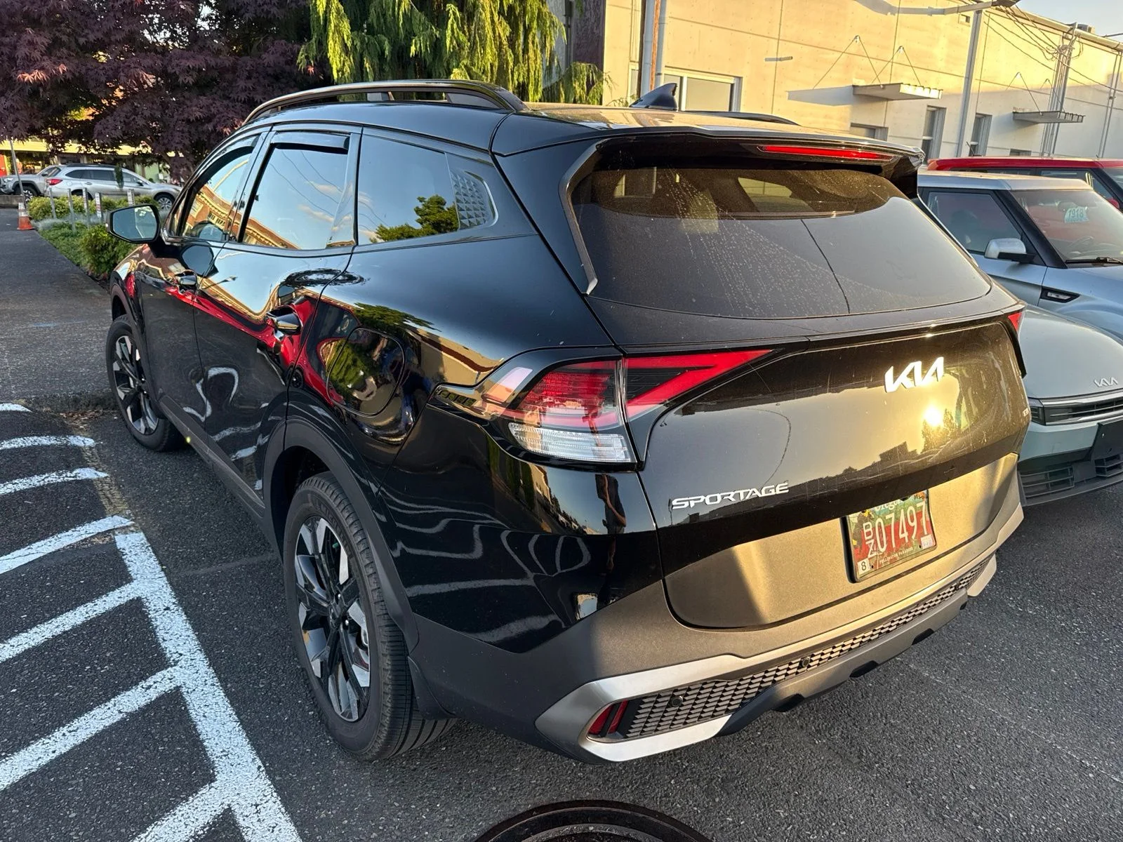Certified Used 2023 Ebony Black Kia X-Line image 4