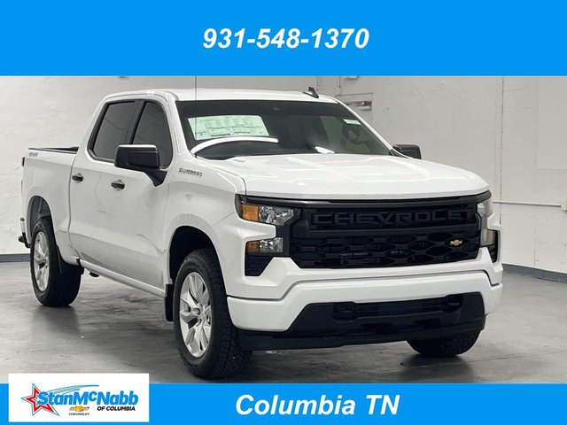 New 2026 Chevrolet Silverado 1500 Custom Four Wheel Drive Crew Cab