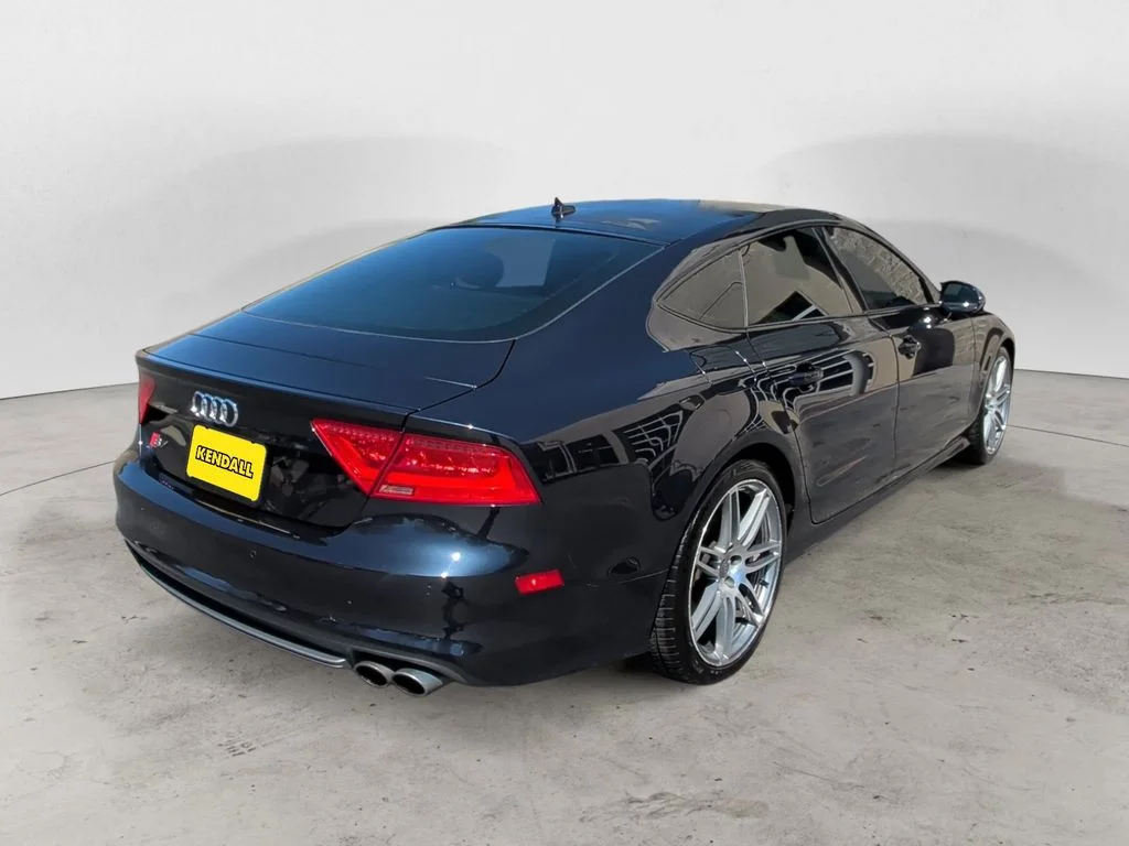 Used 2014 Blue Audi 4.0T Prestige image 5