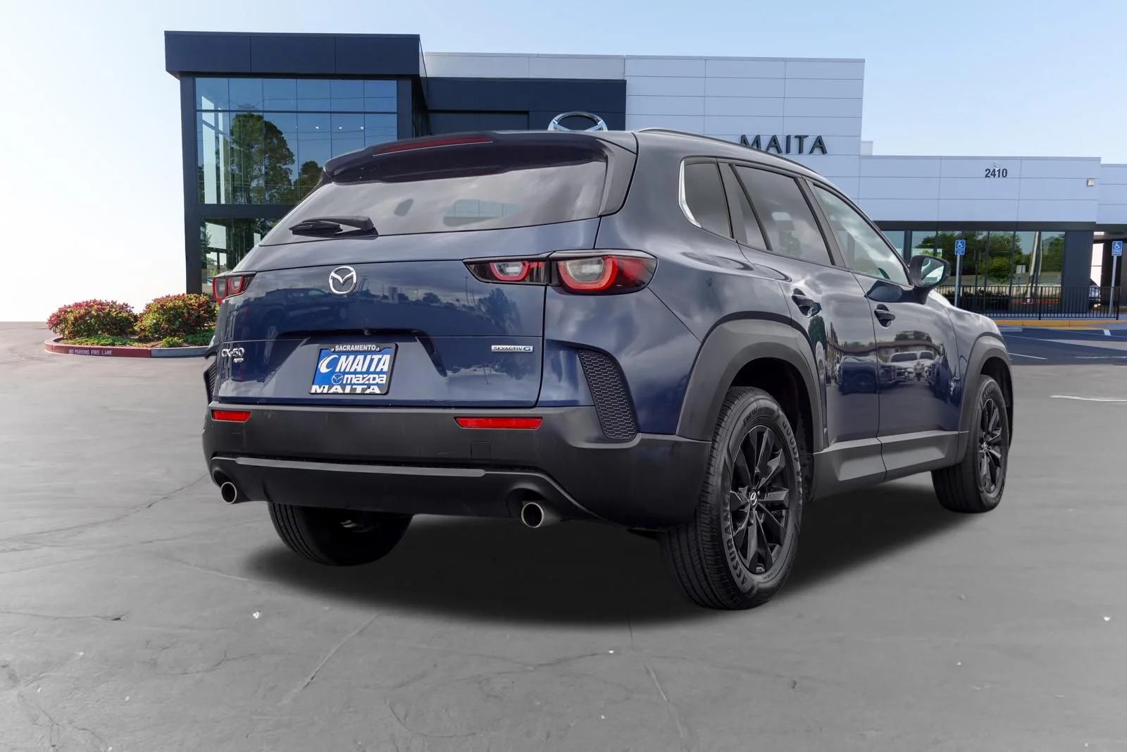 Certified Used 2025 Ingot Blue Metallic Mazda 2.5 S Premium Package image 4