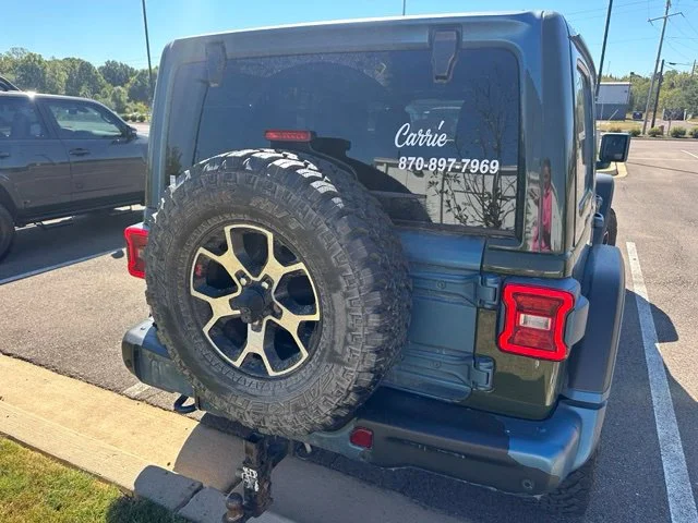 Used 2021 Green Jeep Unlimited Rubicon image 11