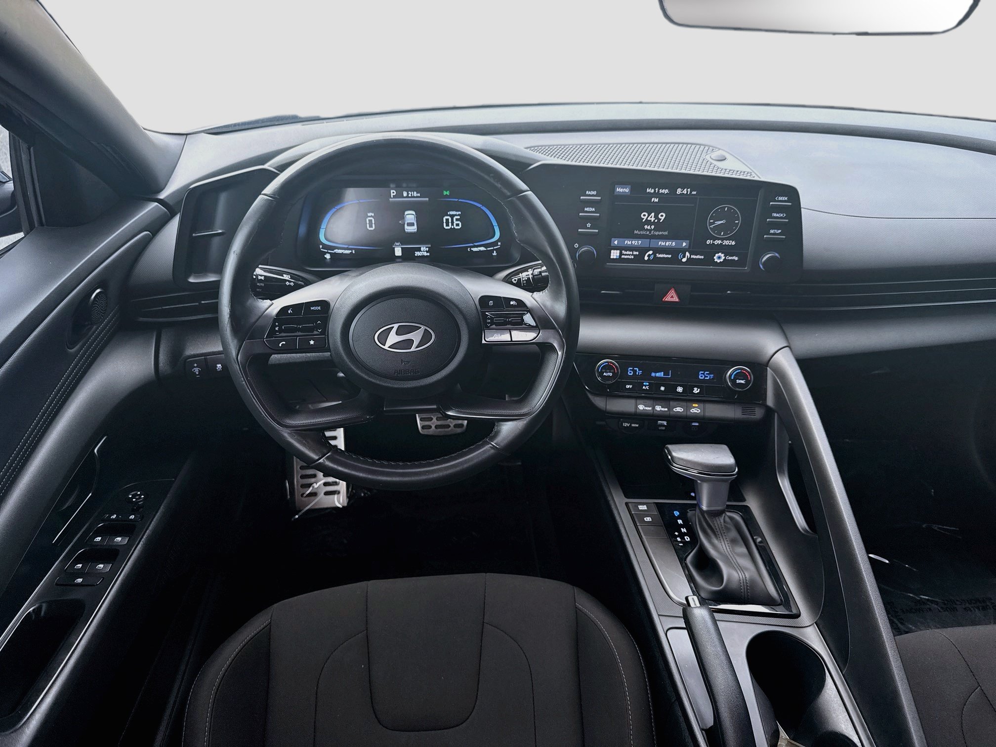 Used 2025 Intense Blue Hyundai SEL Sport image 18