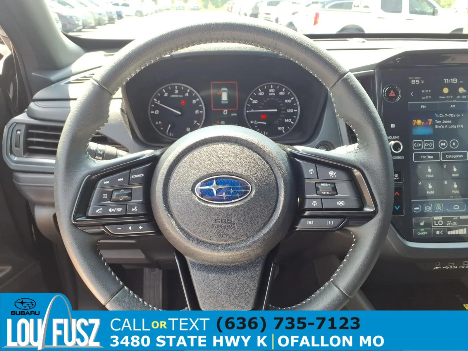 Used 2025 Crystal Black Silica Subaru Premium image 19