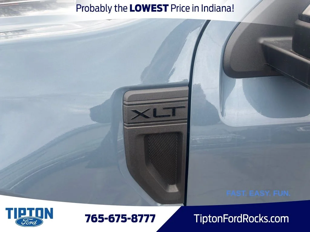 New 2026 Azure Gray Metallic Tri-Coat Ford XLT image 18