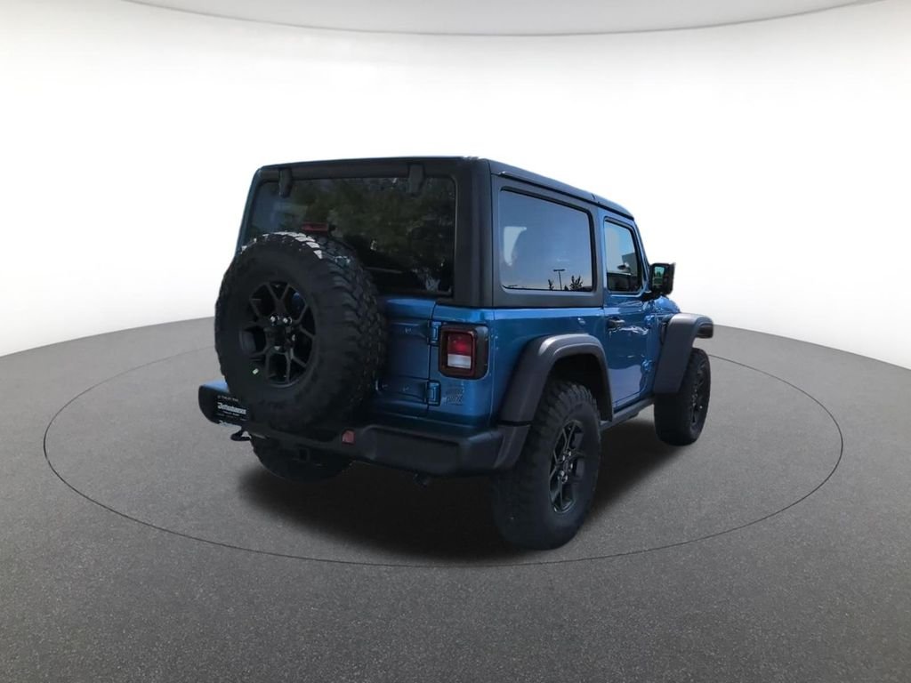 New 2026 Hydro Blue Pearl-Coat Exterior Paint Jeep Willys image 9