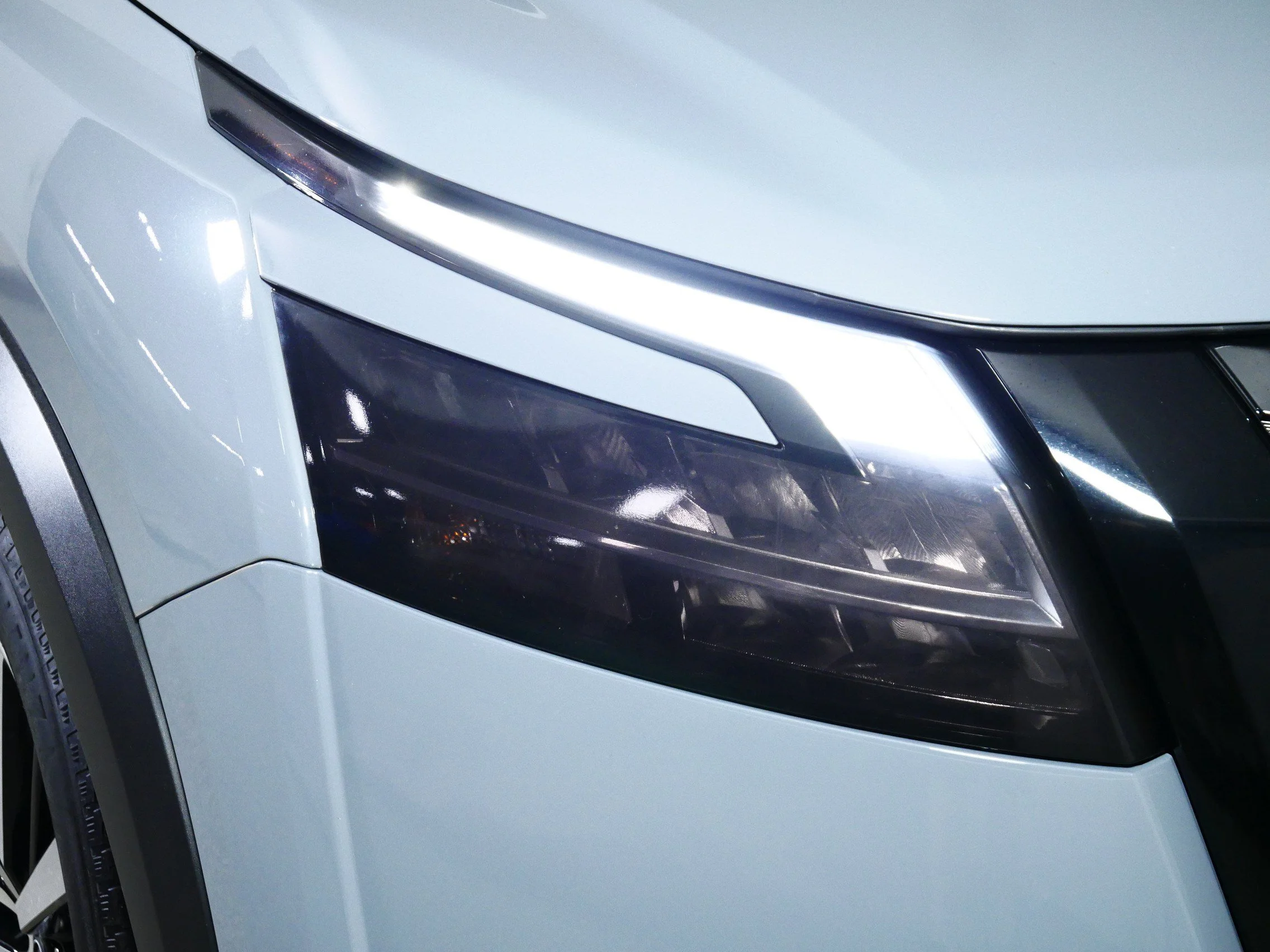 Used 2024 Solid Gray/Super Black Nissan Platinum image 16