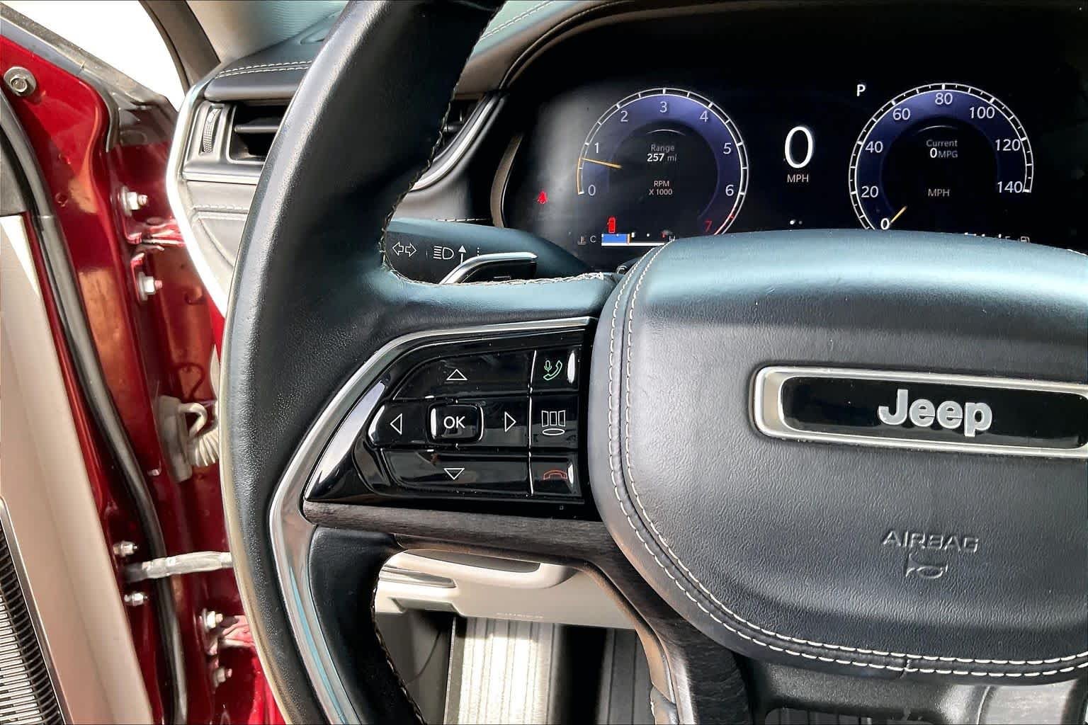 Used 2021 Velvet Red Pearlcoat Jeep Overland image 23