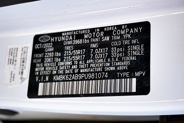 Used 2023 White Hyundai SEL image 31