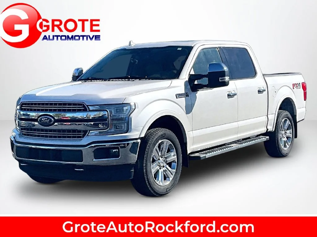 Used 2018 White Ford Lariat image 1