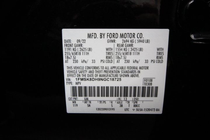 Used 2022 Black Ford XLT image 39