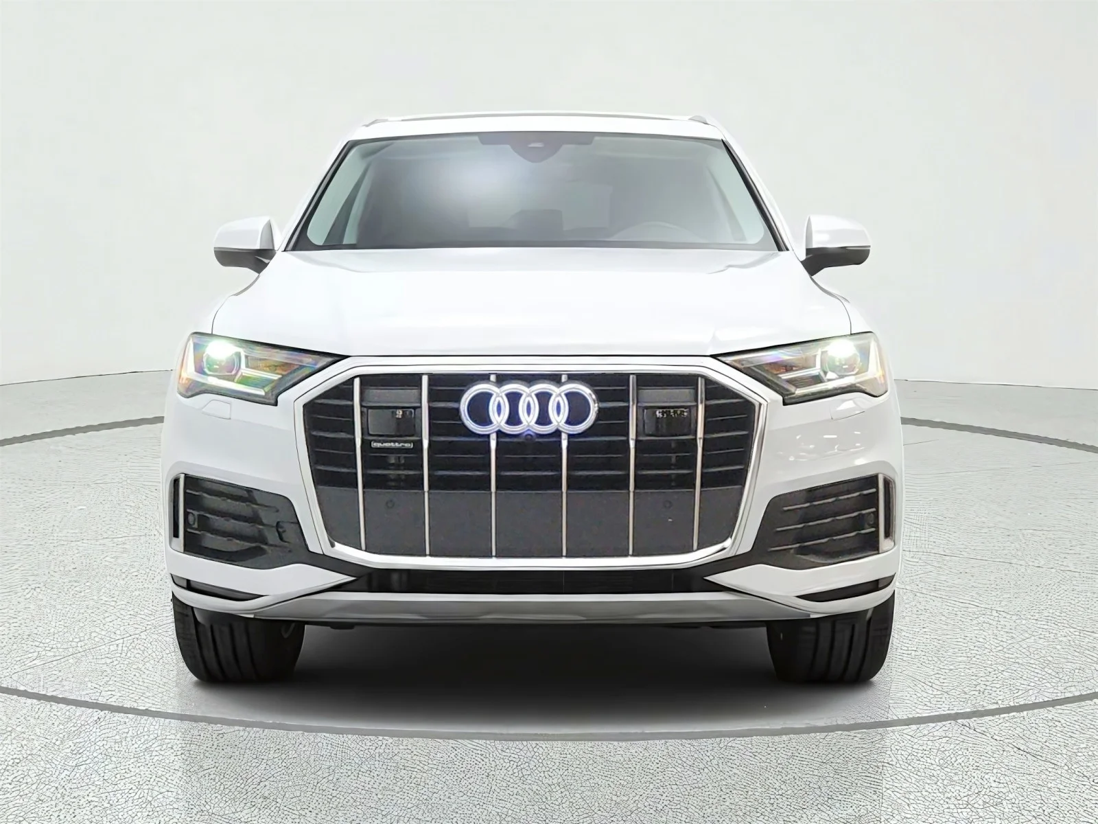 Used 2023 Glacier White Metallic Audi Premium image 2