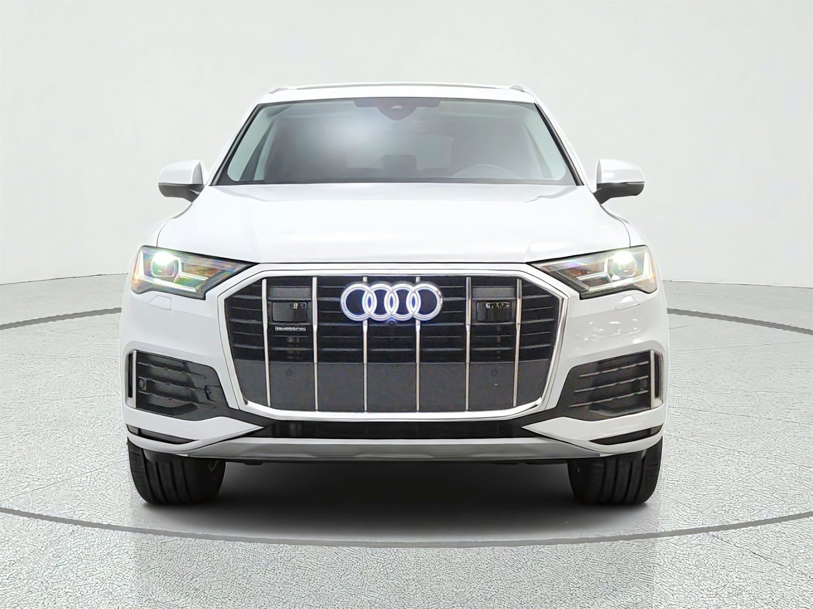 Used 2023 Glacier White Metallic Audi Premium image 2