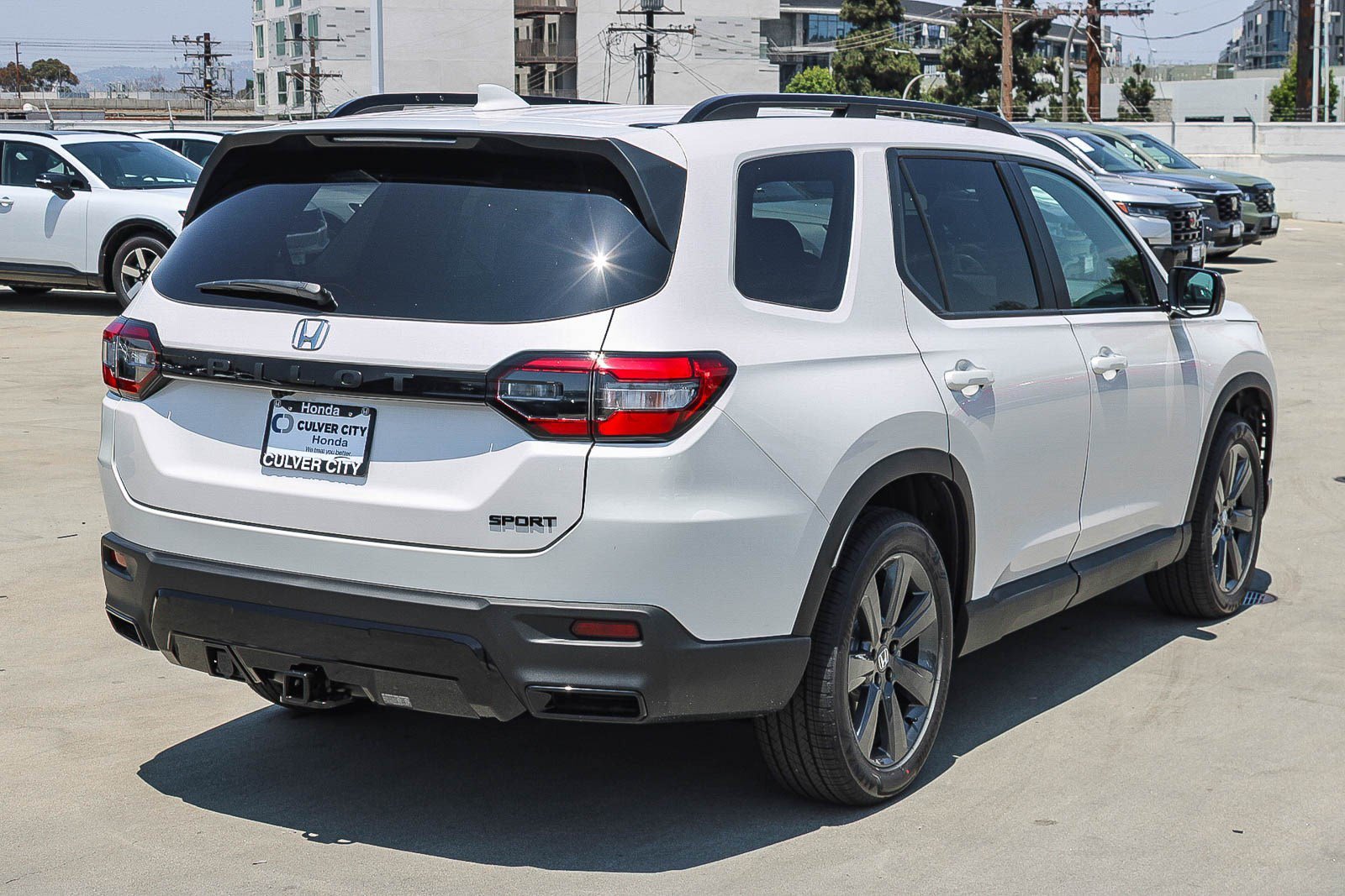 New 2026 Platinum White Pearl Honda Sport image 8
