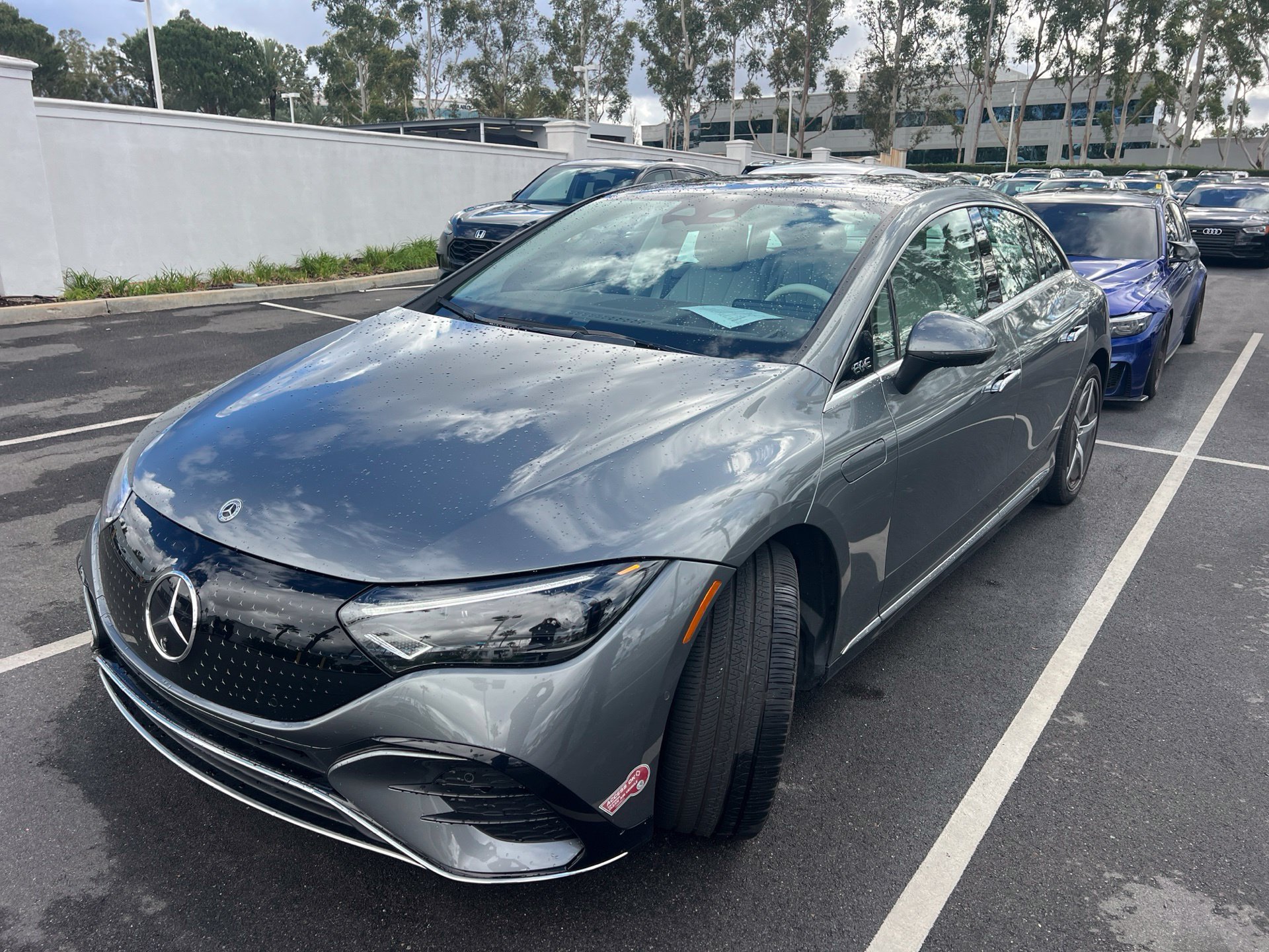 Certified Used 2024 Gray Mercedes-Benz 350+ Sedan image 2