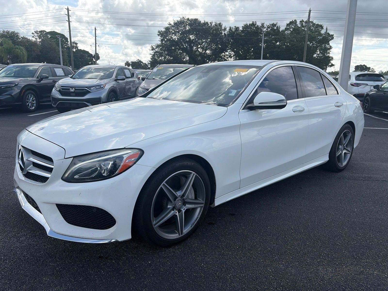 Used 2016 White Mercedes-Benz C 300 image 3