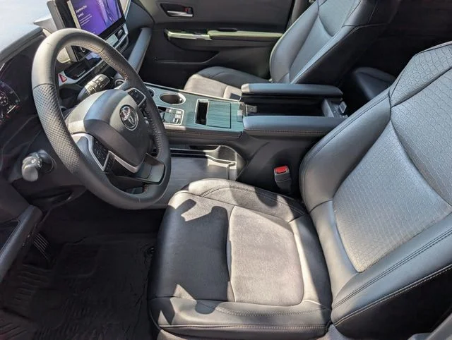 Used 2025 Midnight Black Metallic Toyota Woodland Edition image 8