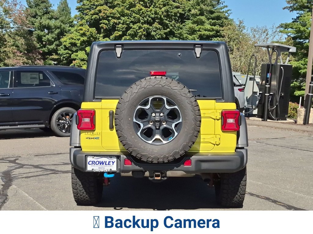 Certified Used 2023 Yellow Jeep Rubicon 4xe image 7