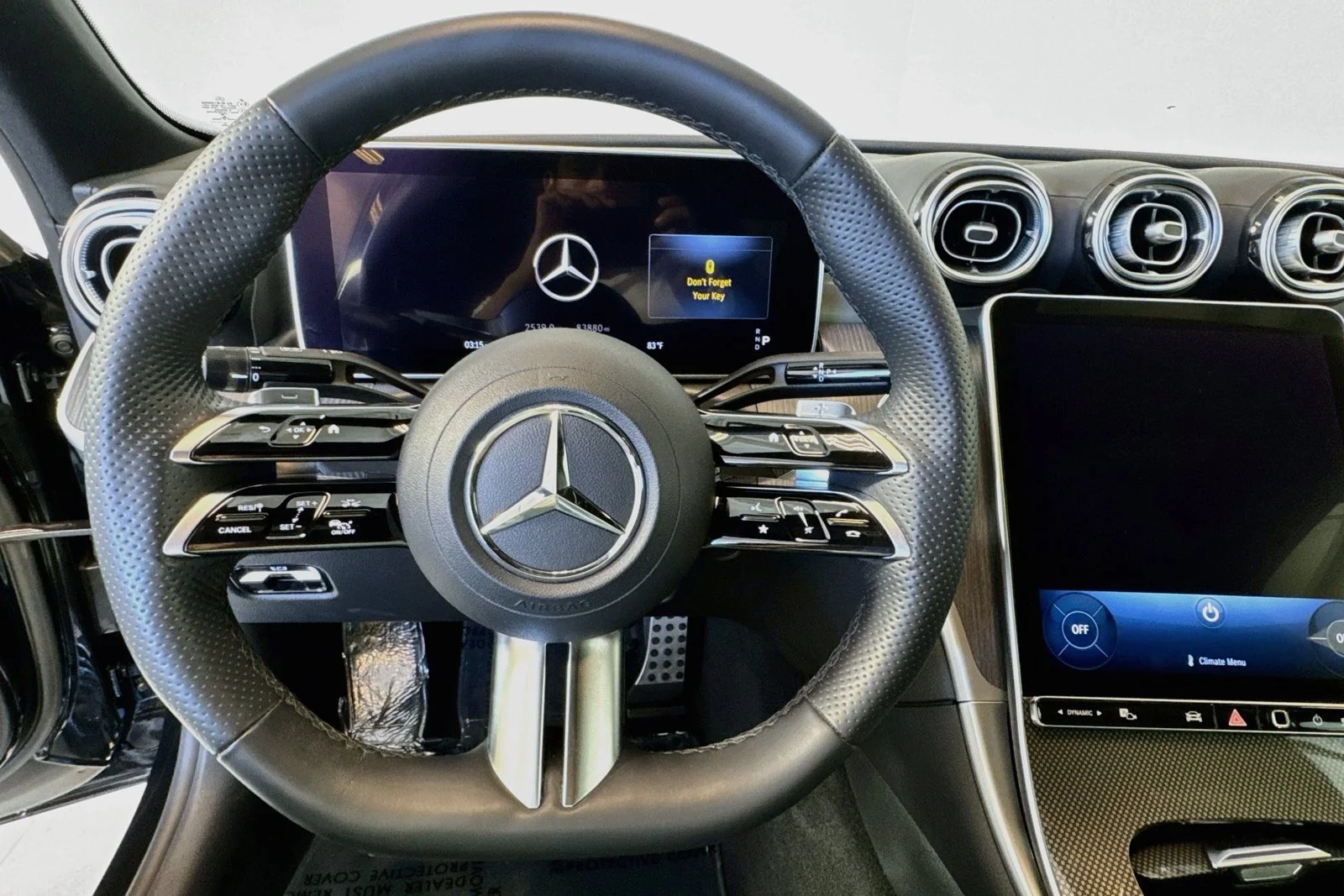 Used 2023 Obsidian Black Metallic Mercedes-Benz C 300 image 11